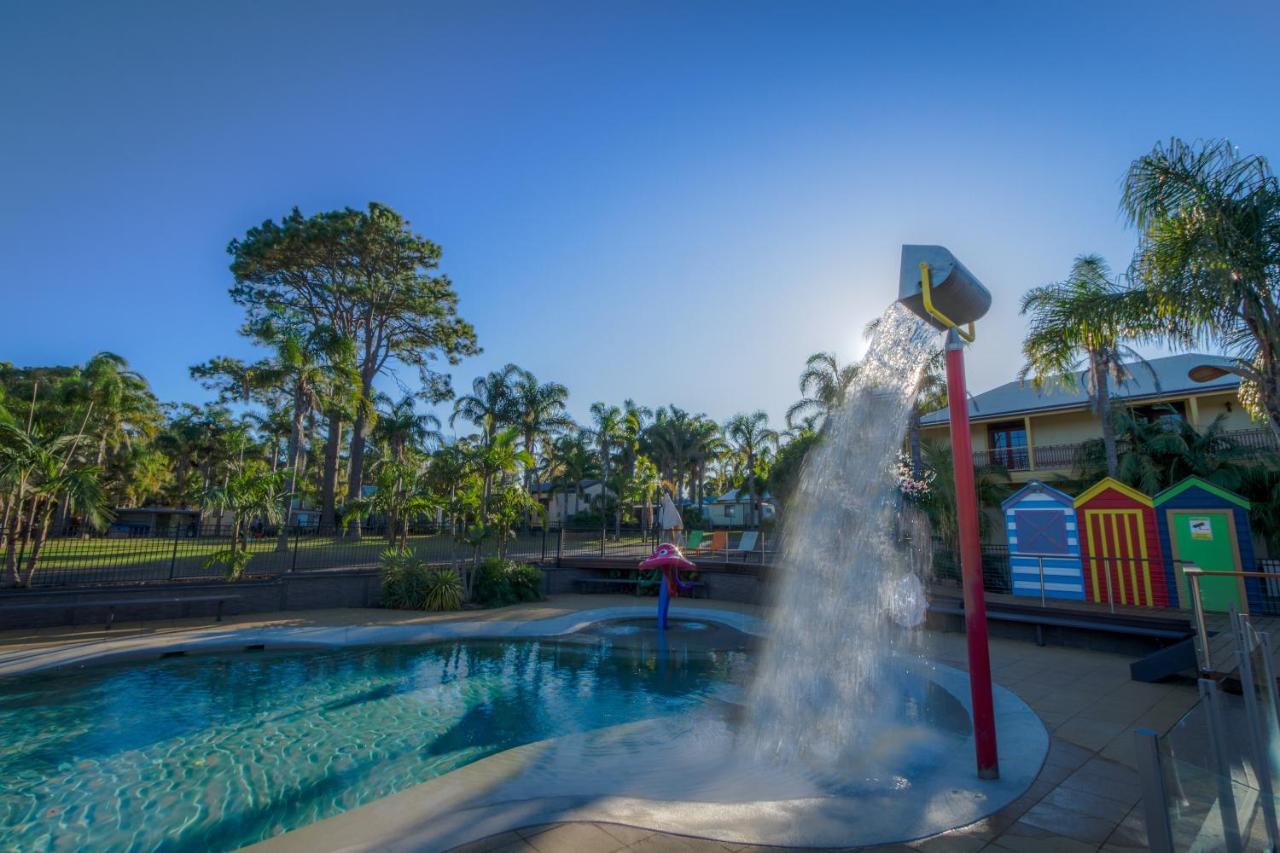 Wairo Beach Holiday Park Tabourie Lake Buitenkant foto