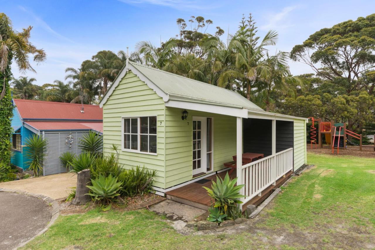 Wairo Beach Holiday Park Tabourie Lake Buitenkant foto