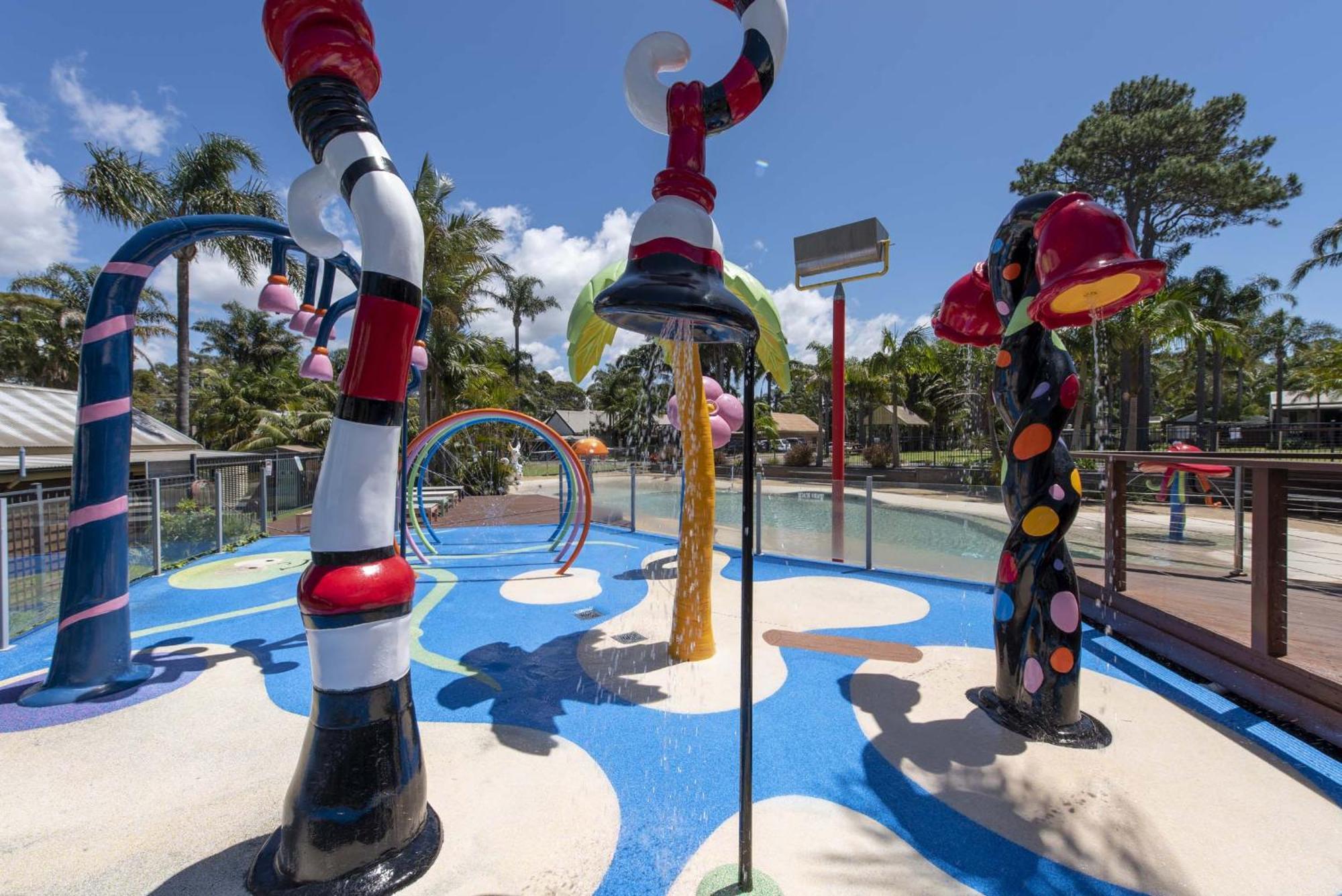 Wairo Beach Holiday Park Tabourie Lake Buitenkant foto