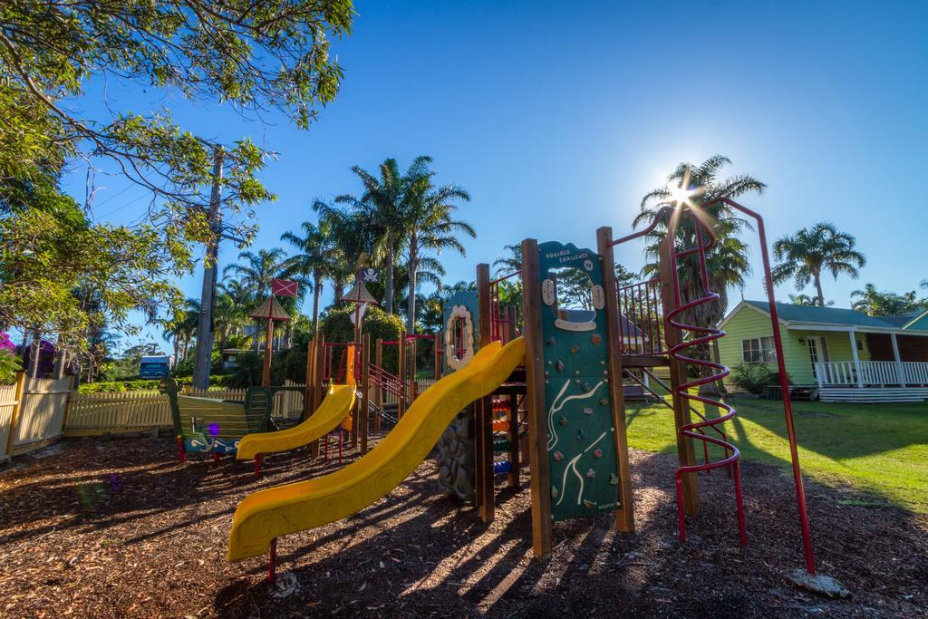 Wairo Beach Holiday Park Tabourie Lake Buitenkant foto